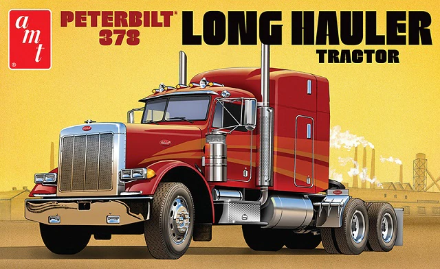 AMT 1169 1/24 Peterbilt 378 Long Hauler Semi Tractor