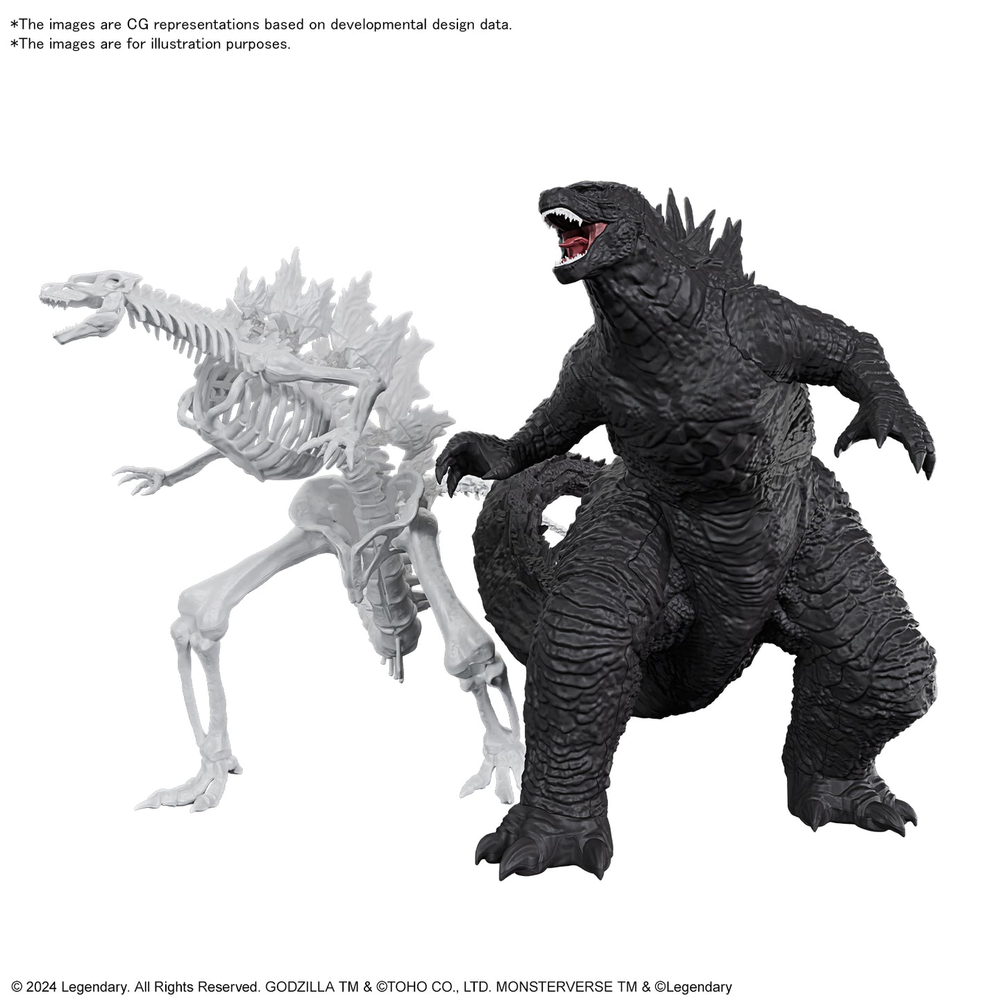 Bandai 2723556 Godzilla (2024) from “Godzilla X Kong: The New Empire"