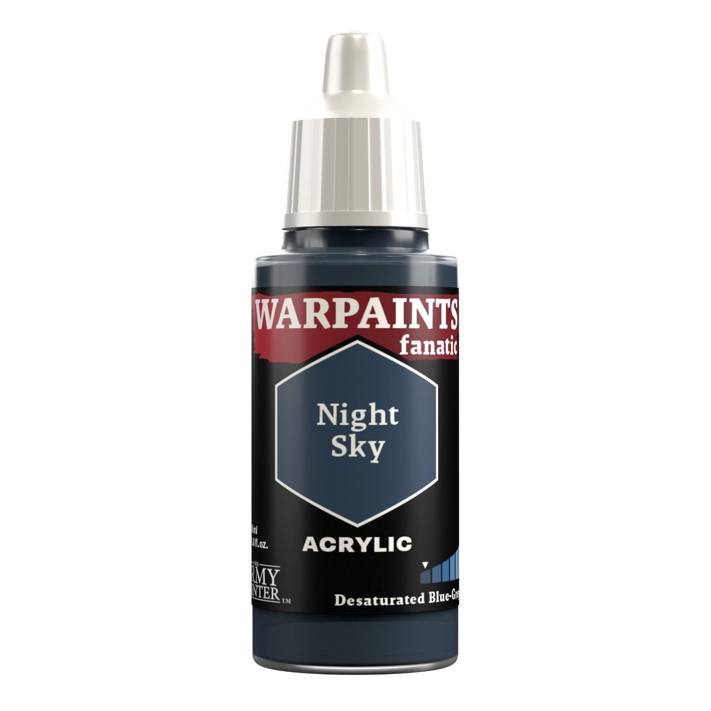 Army Painter WP3013 Warpaints Fanatic Acrylic Hobby Paint (Night Sky) (18ml)