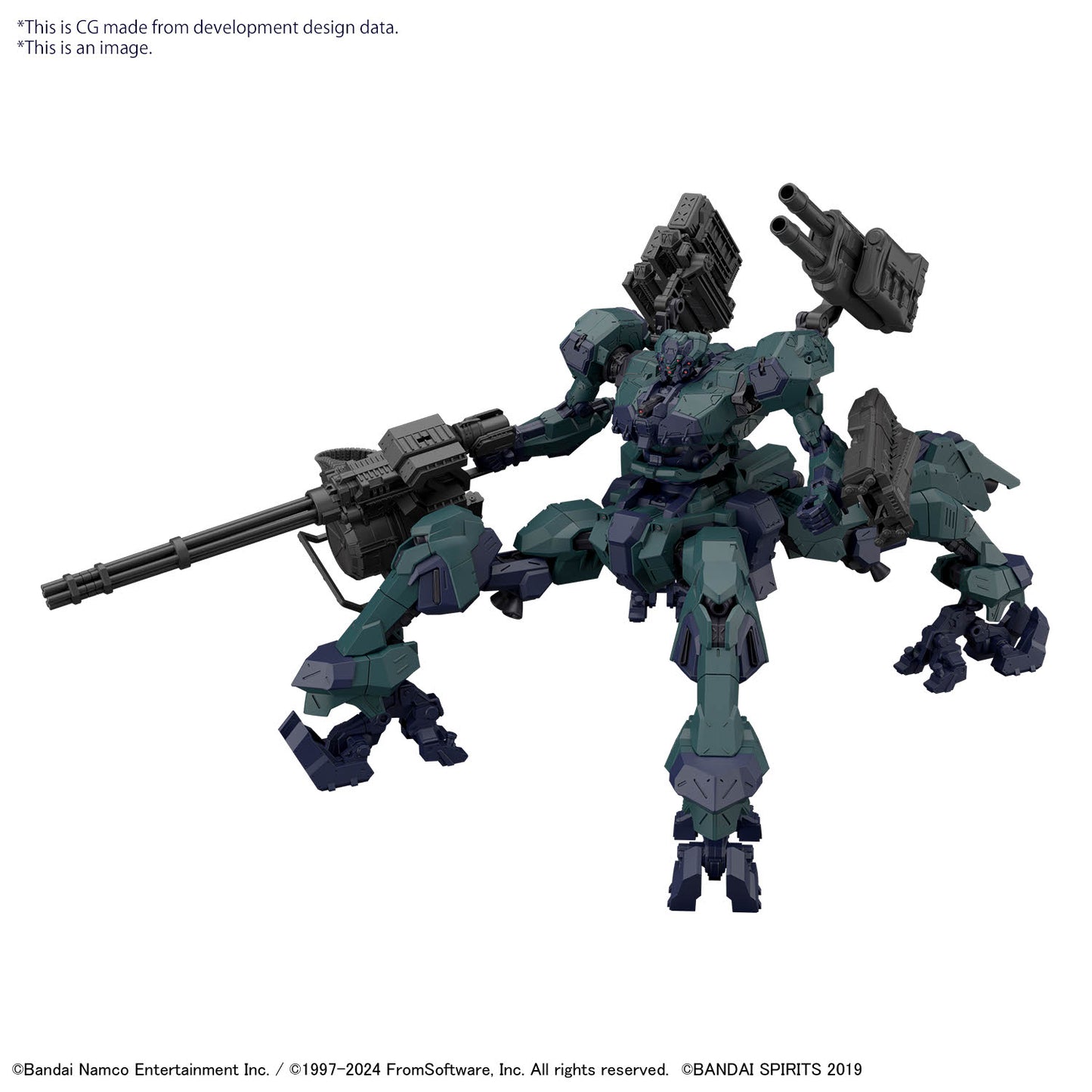 Bandai 2724578 5067439 30MM x Armored Core VI Balam Industries BD-011 Melander / Michigan's Liger Tail "Armored Core VI Fires of Rubicon"
