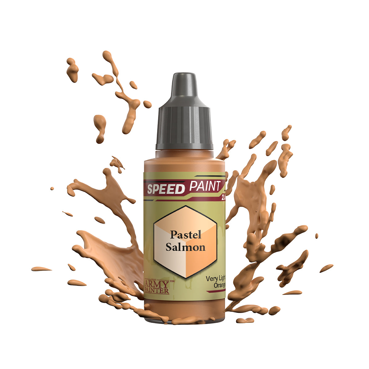 Army Painter 2085P Speedpaints Acrylic Hobby Paint (Pastel Salmon) (18m)