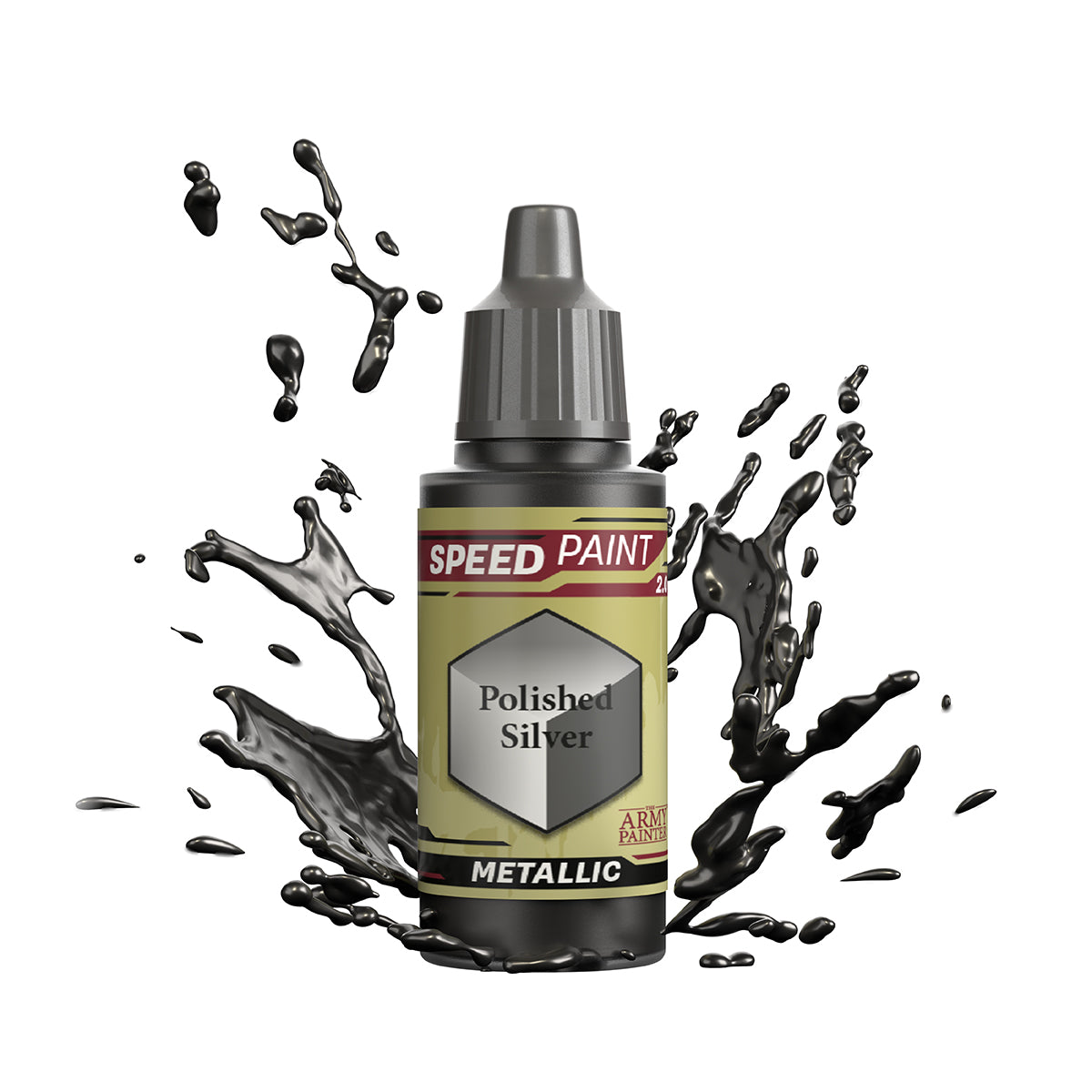 Army Painter 2071P Speedpaint, Polished Silver