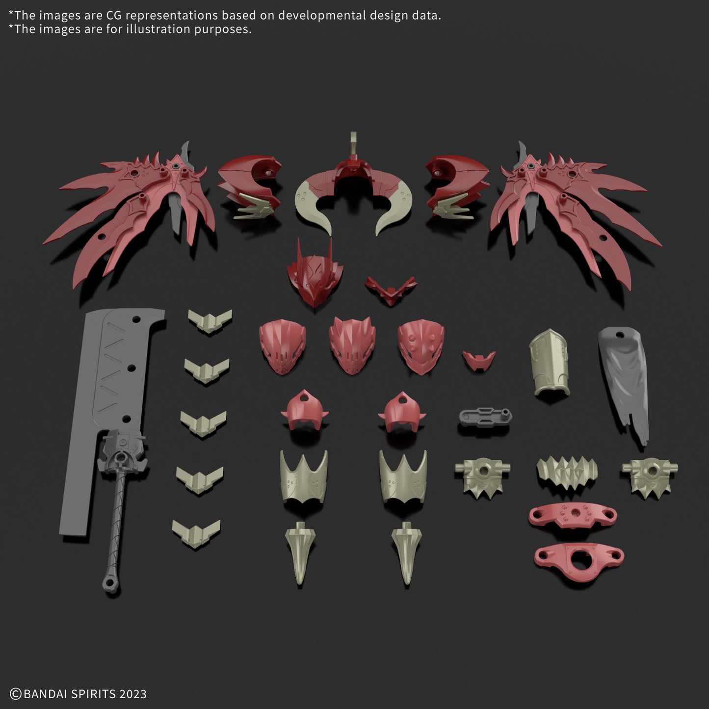 Bandai 2805095 30MF Class Up Armor (Dragonia Lord)
