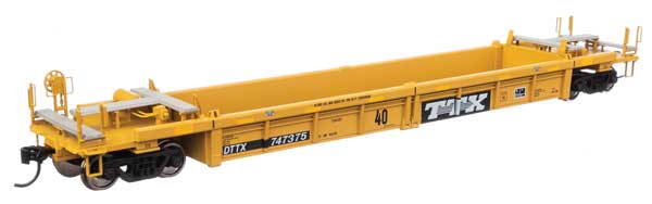 Walthers 910-8438 Mainline HO Thrall Rebuilt 40' Well Car, TTX DTTX #747375