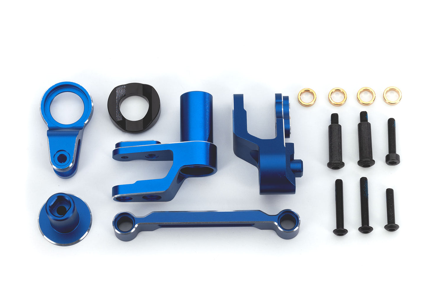Traxxas 10246-BLUE Blue Aluminum Steering Bellcranks