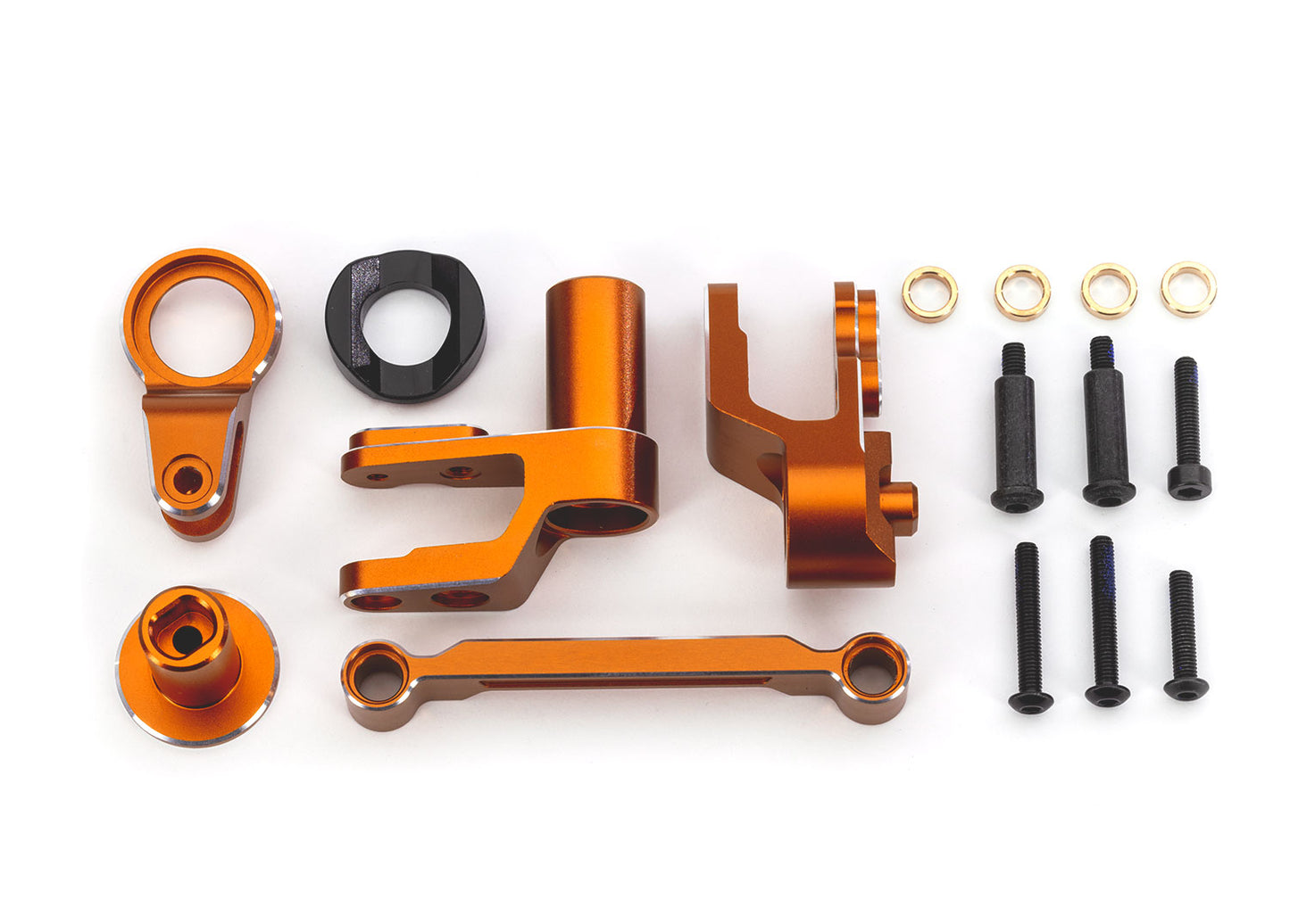 Traxxas 10246-ORNG Orange Aluminum Steering Bellcranks