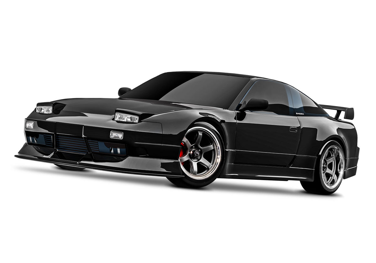 Traxxas 105247-4-BLK 4-Tec Drift Nissan 240SX - Black