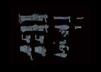 Bandai 2724591 Armored Core VI Fires of Rubicon 30 Minutes Missions Weapon Set 03 Accessory Set