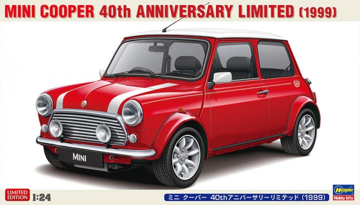Hasegawa 20739 1/24 Mini Cooper 40th Anniversary Limited(1999)