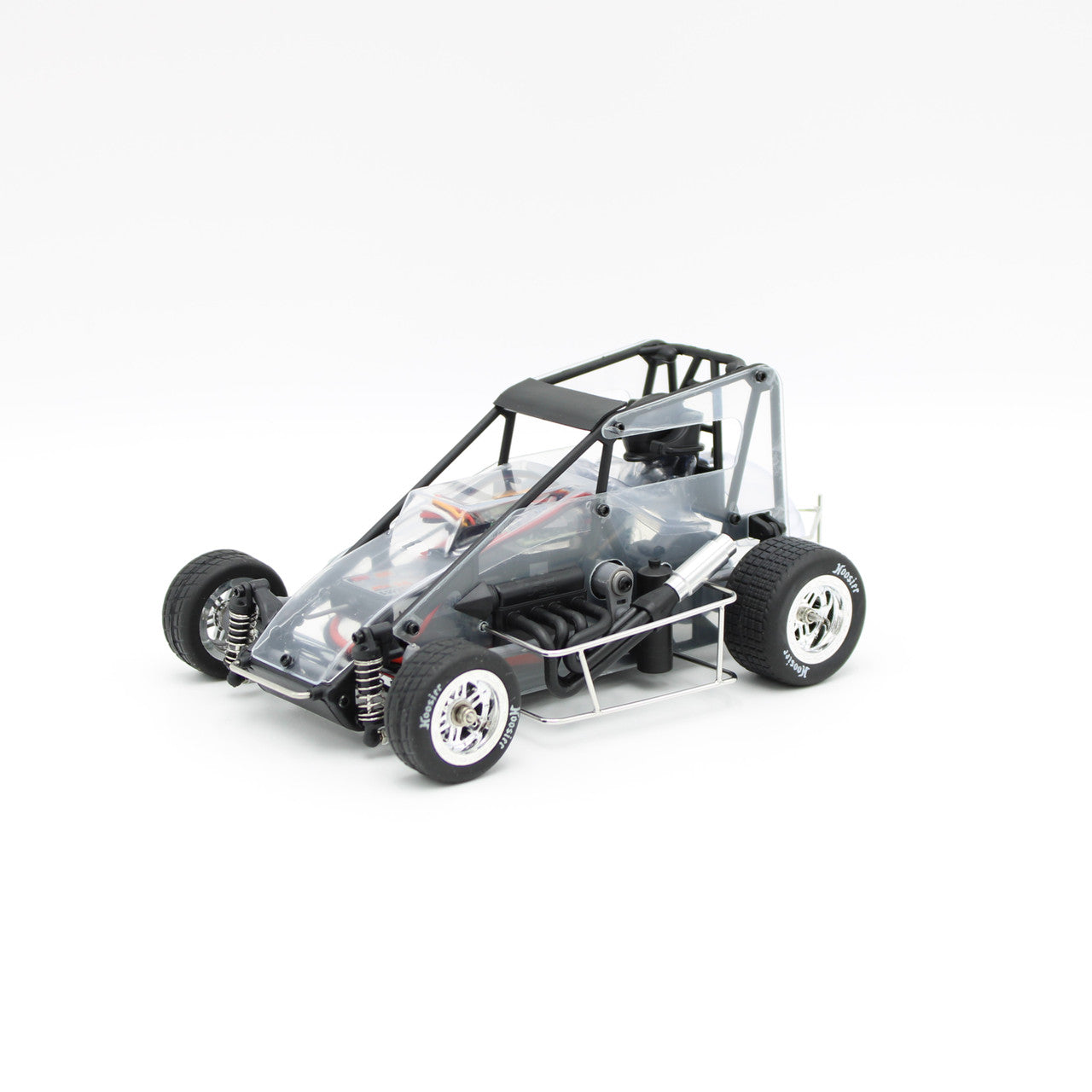 1RC Racing 1107 1/18 Midget 4.0, Clear, RTR