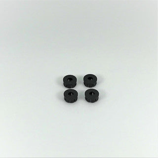 1RC 5538 Wheel Covers, Black, 3D Printed, 1/18 EDM, LM (4)