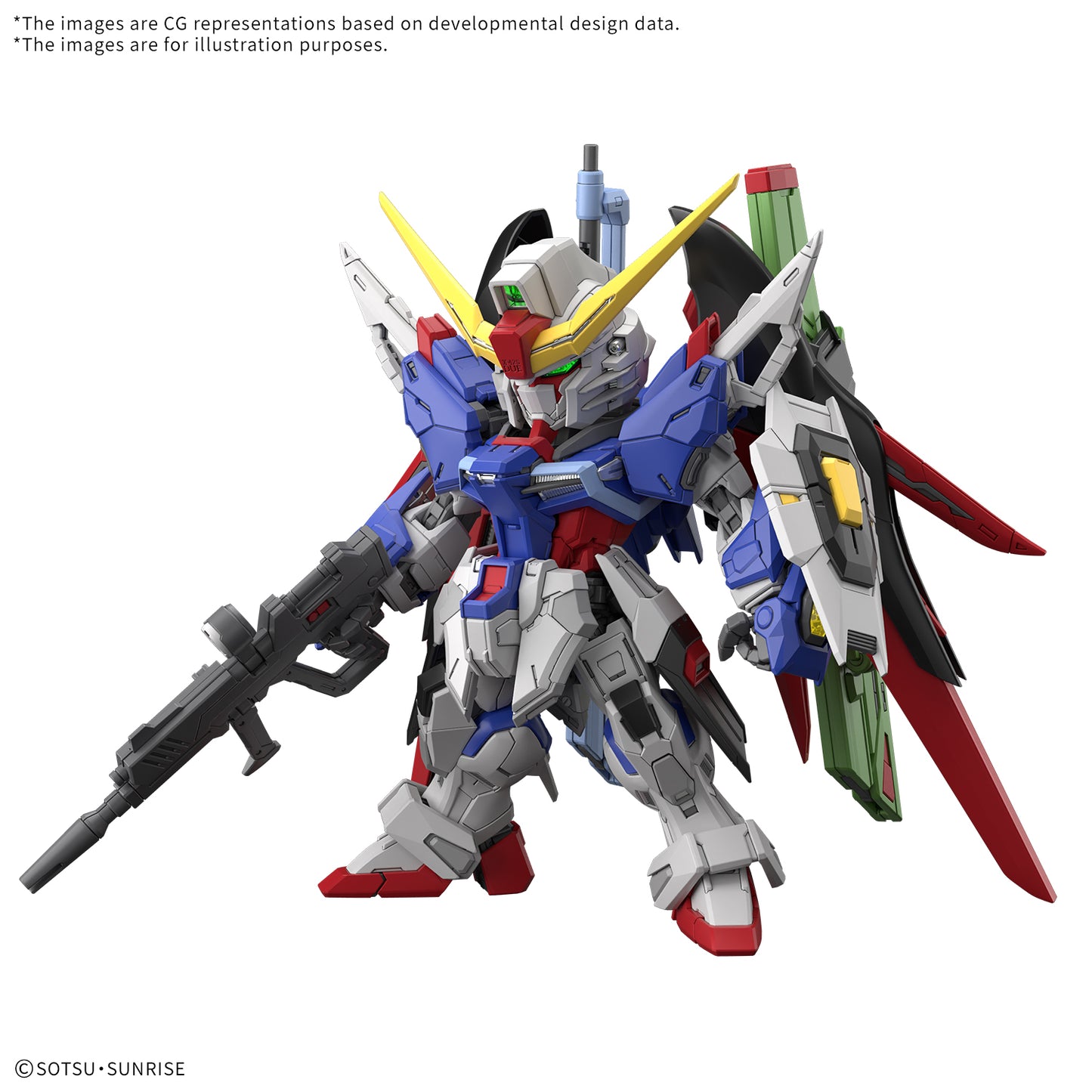 Bandai 2805083 MGSD Destiny Gundam "Gundam SEED Destiny"