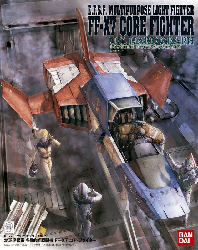 Bandai 2127395 UCHG 1/35 Core Fighter "Mobile Suit Gundam"