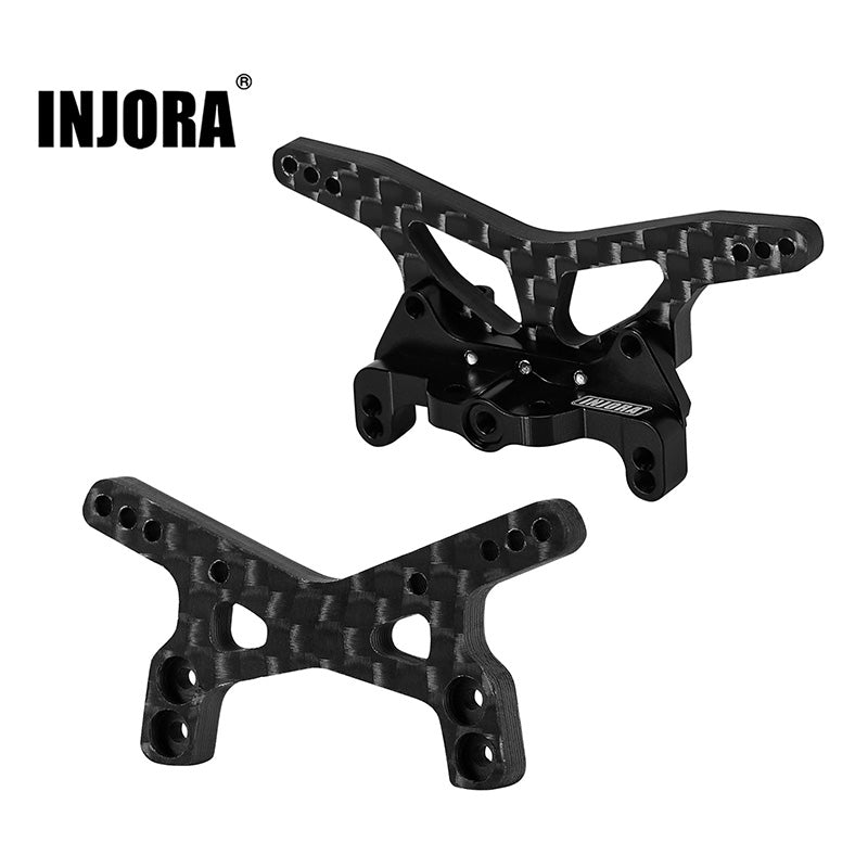 Injora LOS-04FR Carbon Fiber Shock Towers for 1/24 Buggy Losi Micro-B