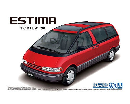Aoshima 05753 1/24 Toyota TCR11W ESTIMA TWIN MOON ROOF '90