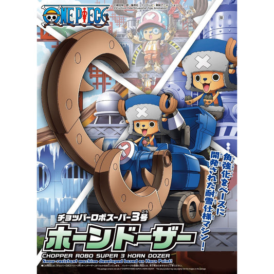Bandai 2370710 One Piece Chopper Robo Super 3 Horn Dozer
