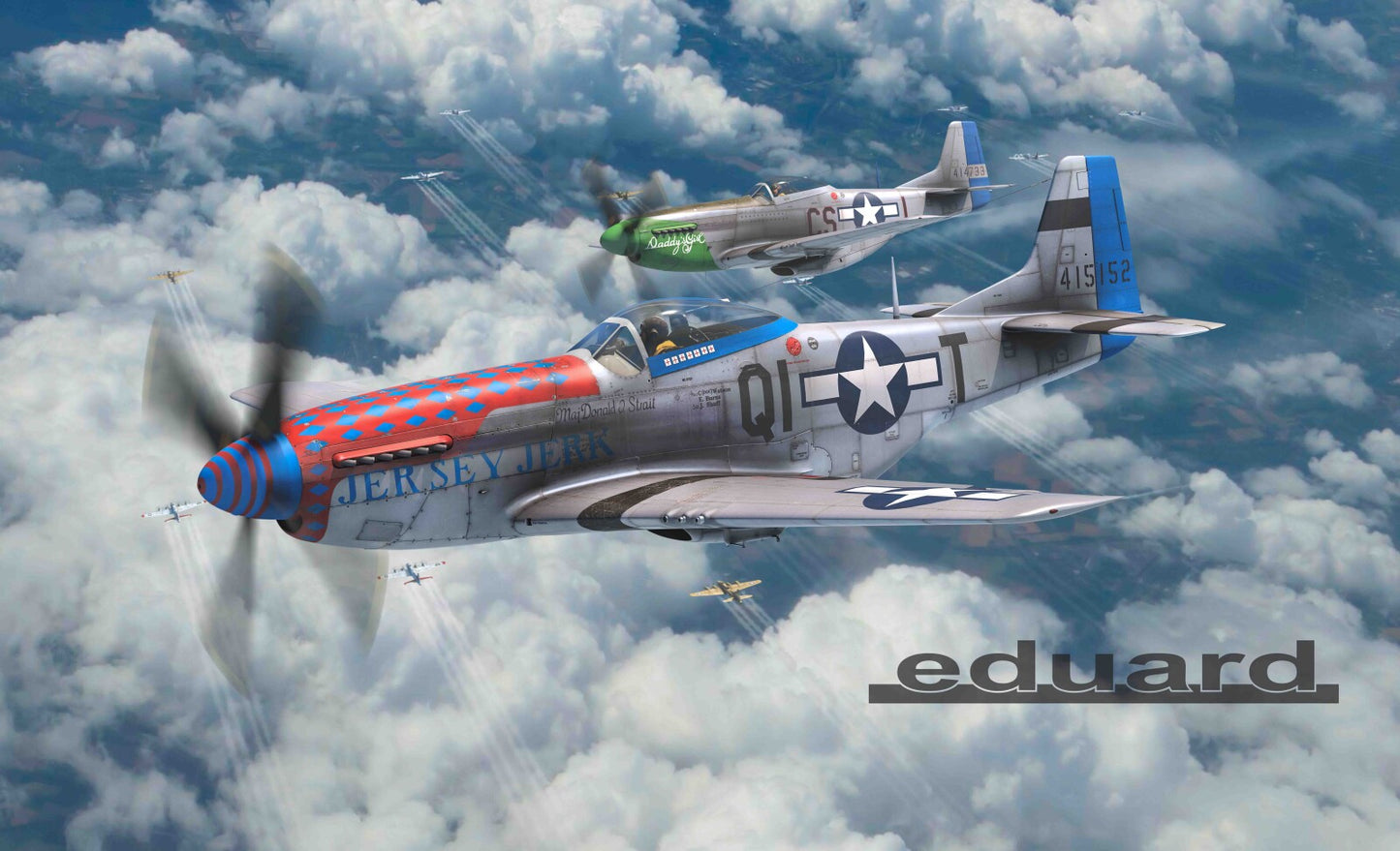 Eduard 2147 1/72 P-51D Aces of the Eighth Dual Combo Limited Edition
