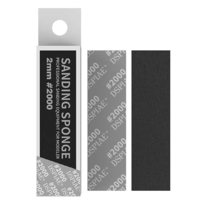 Dspiae SS2-2000 2mm #2000 Sanding Sponge 5Pcs