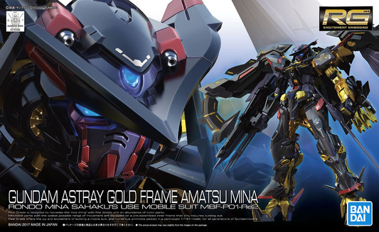 Bandai 5055460 554604 2370360 RG #24 Gundam Astray Gold Frame Amatsu Mina