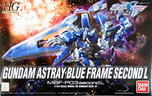 Bandai 5055601 2203512 HG Gundam Seed: #57 Gundam Astray Blue Frame MB-P03 Second L