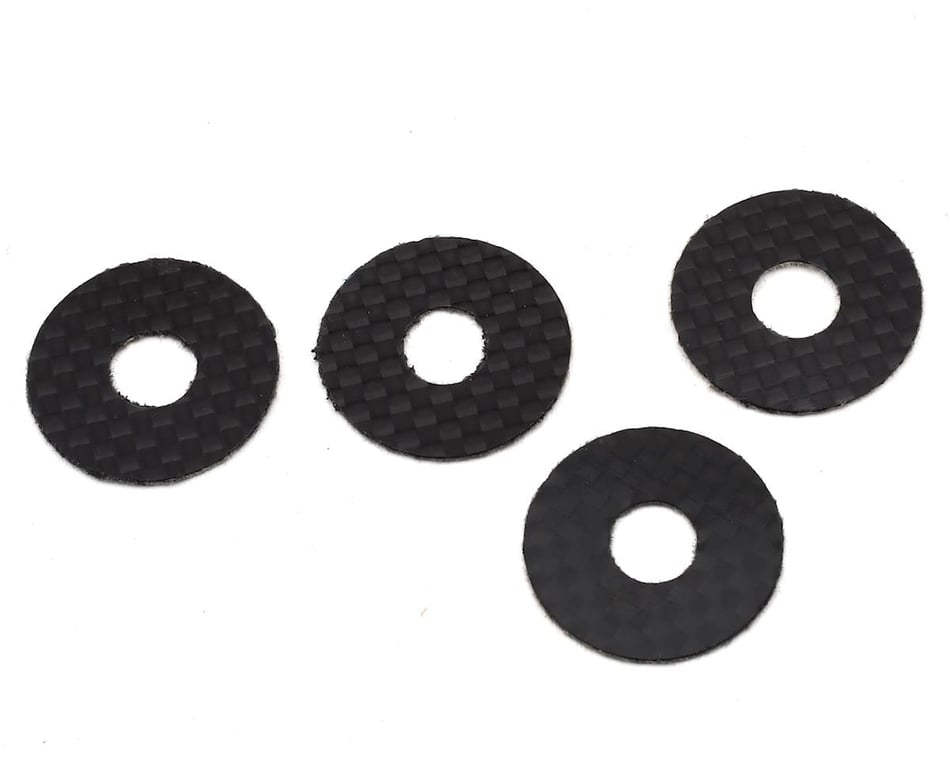 1UP Racing 10404 Carbon Fiber 1/8 On-Road Body Washers (4)