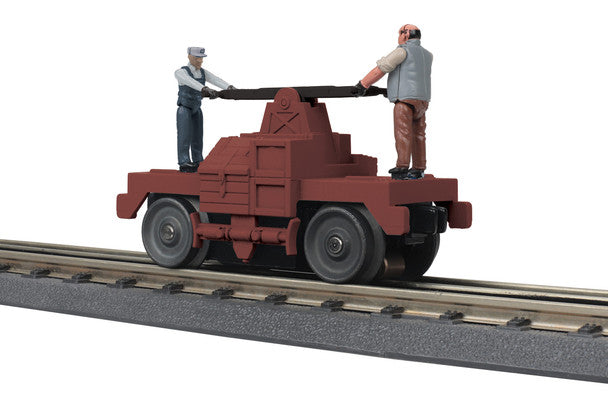 MTH 305235 O Maintenance of Way RailKing Operating Hand Car