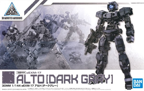 Bandai 5058188 30MM BEMX-17 Alto Dark Gray