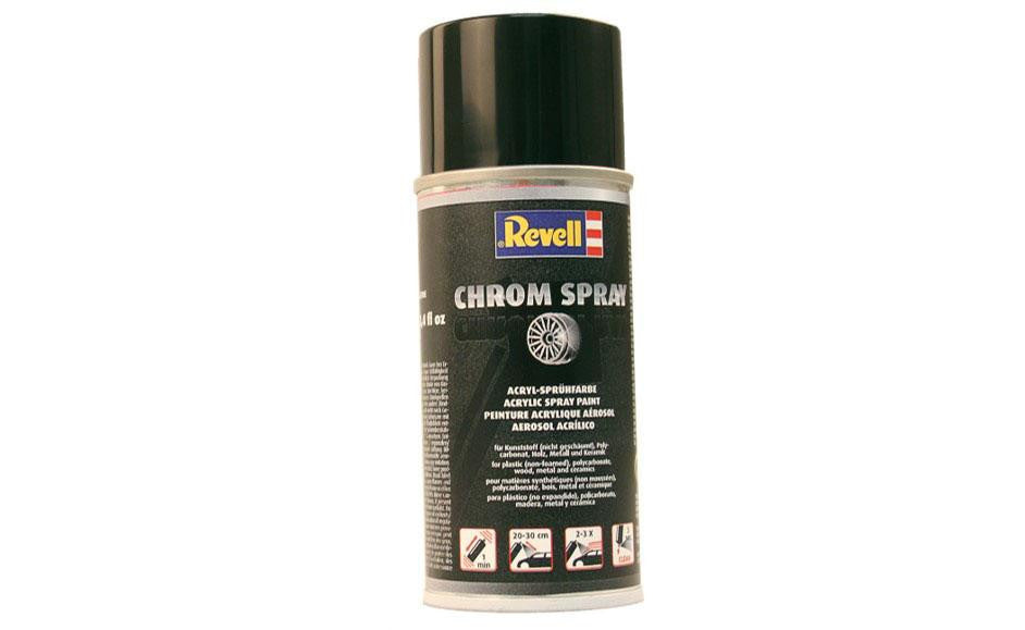 Revell USA 39628 Chrome Spray Paint (150 mL) Lacquer