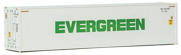 Walthers 949-8360 HO 40' Hi-Cube Refrigerator Container, Evergreen