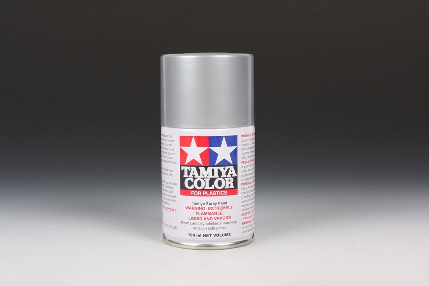 Tamiya 85083 TS-83 Metallic Silver Lacquer Spray Paint (100ml)