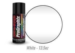 Traxxas 5056X ProGraphix "White" Custom R/C Lexan Spray Paint (13.5oz)