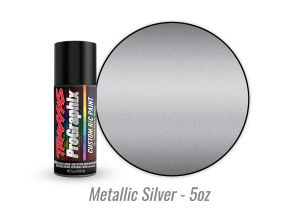 Traxxas 5073 ProGraphix "Metallic Silver" Custom R/C Lexan Spray Paint (5oz)
