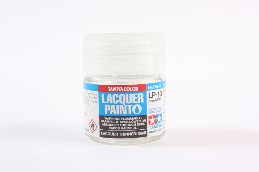 Tamiya 82110 LP-10 Lacquer Thinner Lacquer Paint (10ml)
