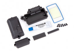 Traxxas 5624 Receiver Box (sealed)/ foam pad/ silicone grease/ 3x8mm BCS (2)/ 2.5x8mm CS (2)/ 3x6mm BCS (2)