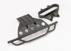 Traxxas 5835 Bumper, front/ bumper mount, front (black)
