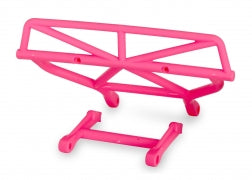Traxxas 5836P Bumper, rear/ bumper mount, rear (pink)