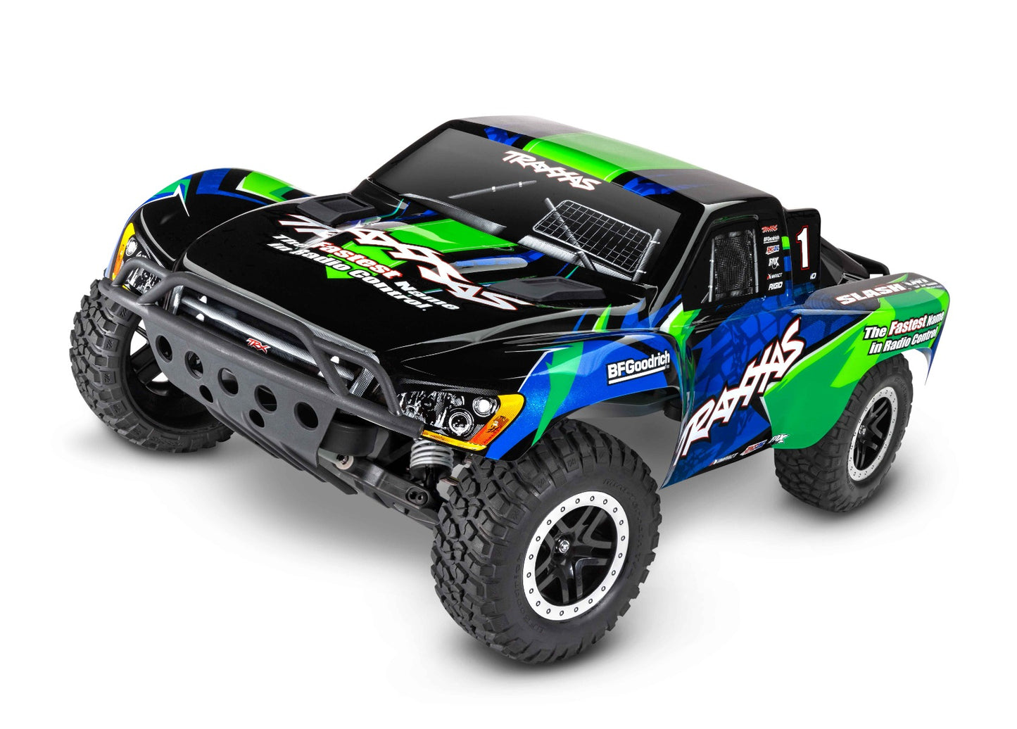 Traxxas 58376-74-GRN Slash® VXL Brushless HD 1/10 RTR 2WD Short Course Truck (Green) w/Magnum 272R™, TQi™ 2.4GHz Radio & TSM®