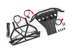 Traxxas 5894 LED light set, complete (includes front and rear bumpers with LED light bar, rear LED harness, & BEC Y-harness) (fits 2WD Slash®)