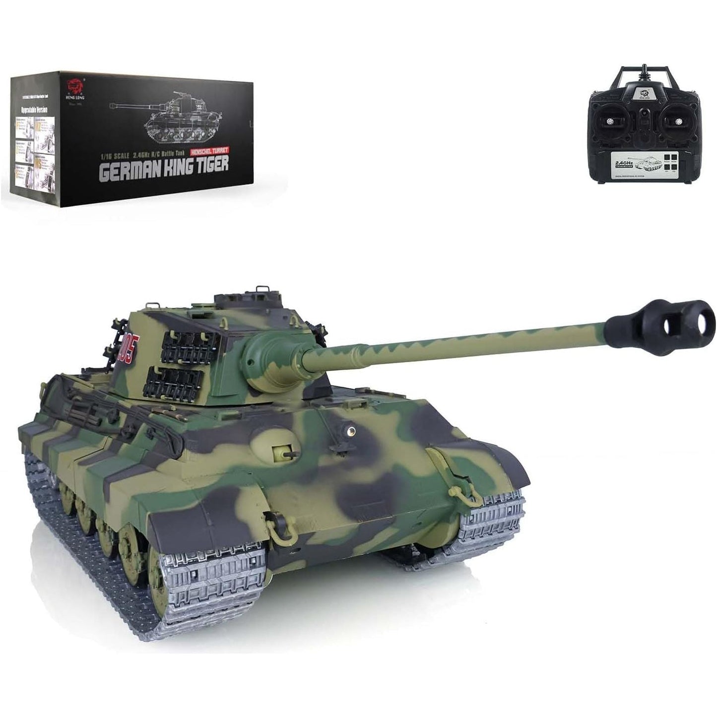Heng Long MSPRO3888 King Tiger Henschel Turret Professional Edition