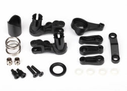 Traxxas 6845X Steering bellcranks/ servo saver/ servo saver spring/ servo spring retainer/servo horn, steering