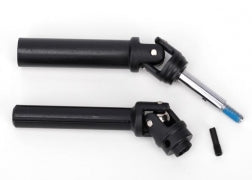 Traxxas 6852X Driveshaft assembly, rear, heavy duty (1) (left or right) (fully assembled, ready to install)/ screw pin (1)