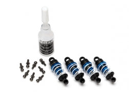 Traxxas 7560X LaTrax Aluminum Oil Filled Shock Set w/Springs (4)