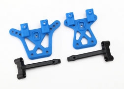 Traxxas 7637 Shock tower, front (1), rear (1)/ shock tower brace (2)