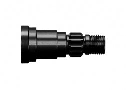 Traxxas 7768A Stub axle, aluminum (black-anodized) (1) (for use only with #7750X or 7896 driveshaft)