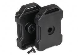 Traxxas 8022T Fuel canisters (black) (2)/ screw pin