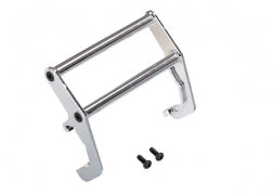 Traxxas 8138 Push bar, bumper, chrome (assembled) (fits #8137 bumper)