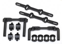 Traxxas 8316 Body mounts, front & rear/ body mount posts/ body mount sliders