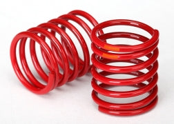 Traxxas 8365 Spring, shock (red) (3.325 rate, orange stripe) (2)