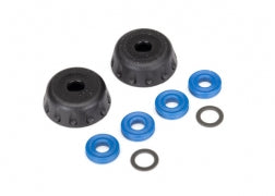 Traxxas 8458 Double seal kit, GTR shocks (x-rings (4)/ 4x6x0.5mm PTFE-coated washers (2)/ bottom caps (2)) (renews 2 shocks)