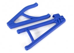 Traxxas 8633X Suspension arms, blue, rear (right), heavy duty, adjustable wheelbase (upper (1)/ lower (1))